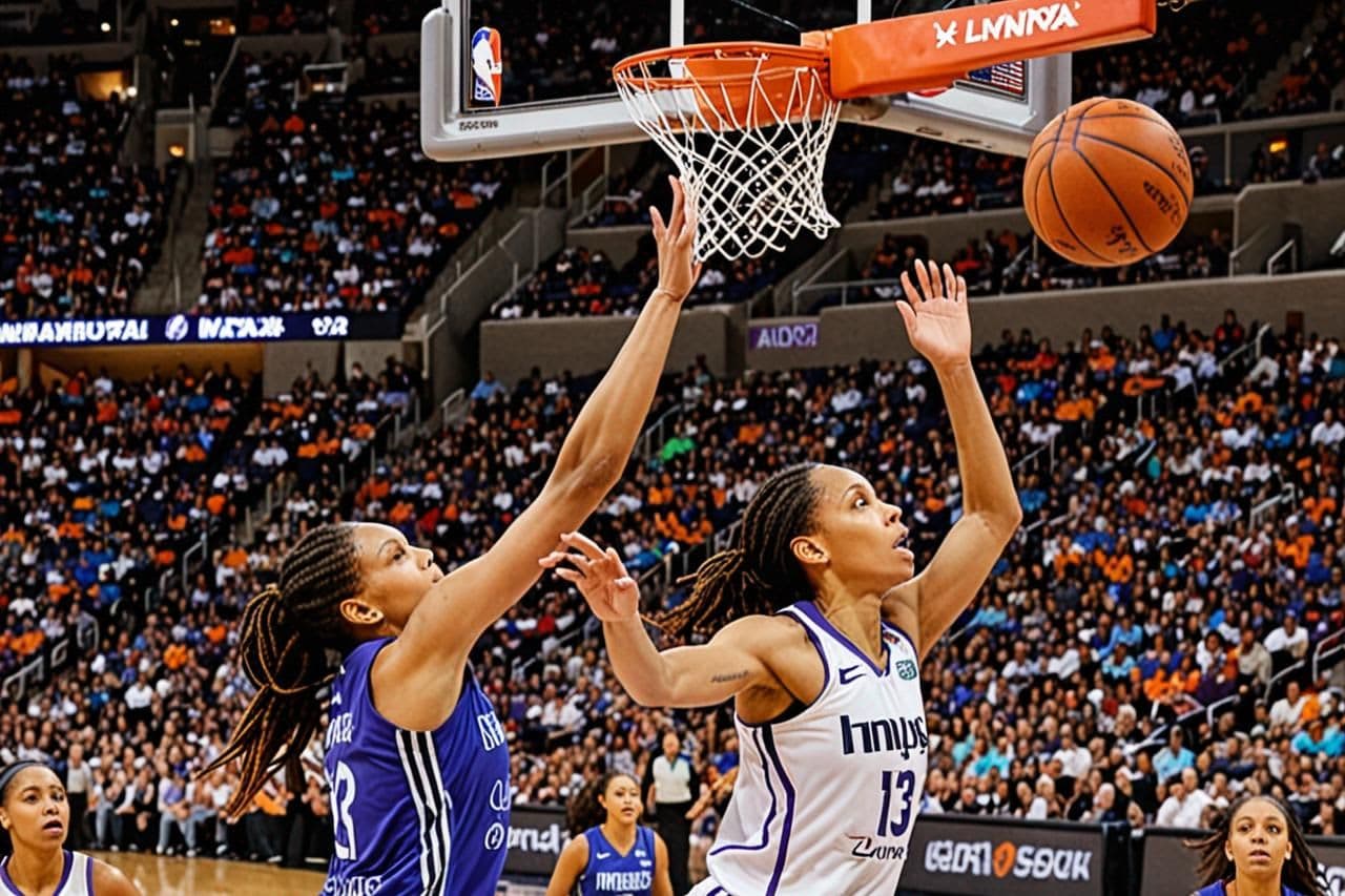 The Phoenix Mercury Ignites: A Face-Off Against the Western Conference Leading
Lynx image