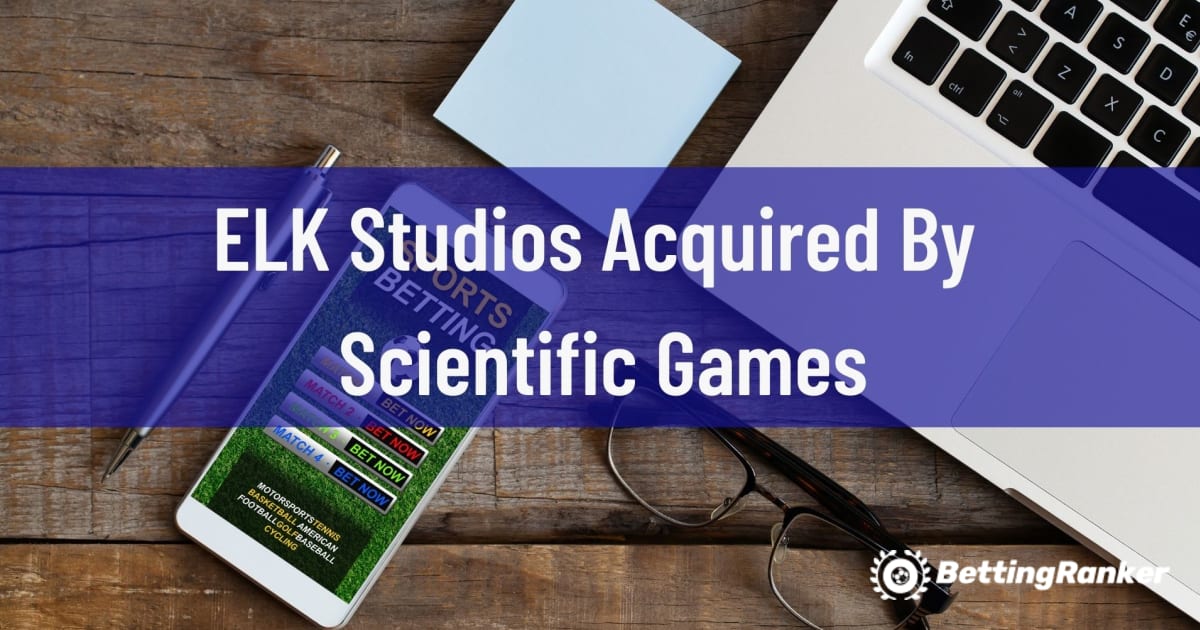 ELK اسٹوڈیوز سائنٹیفک گیمز کے ذریعے حاصل کیا گیا۔